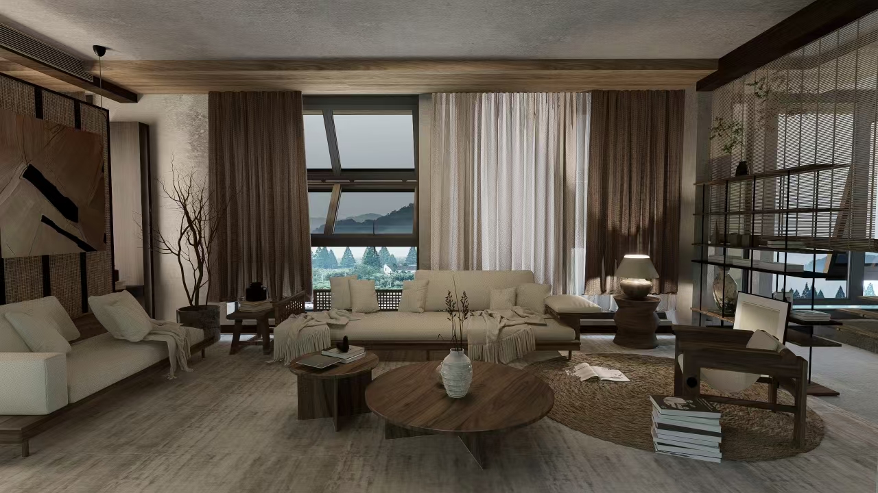 民宿旧房改造室内设计-0