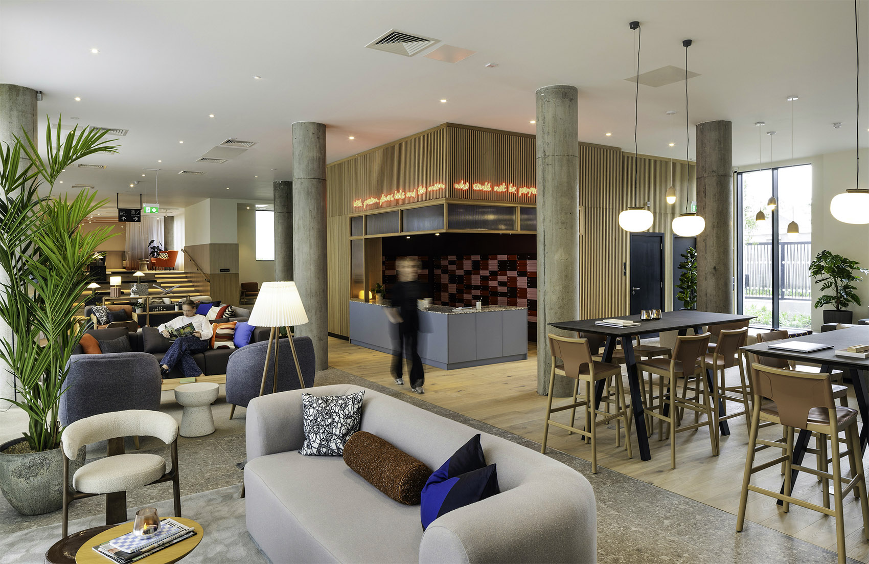 都柏林自由之家丨爱尔兰都柏林丨Concrete Amsterdam-18