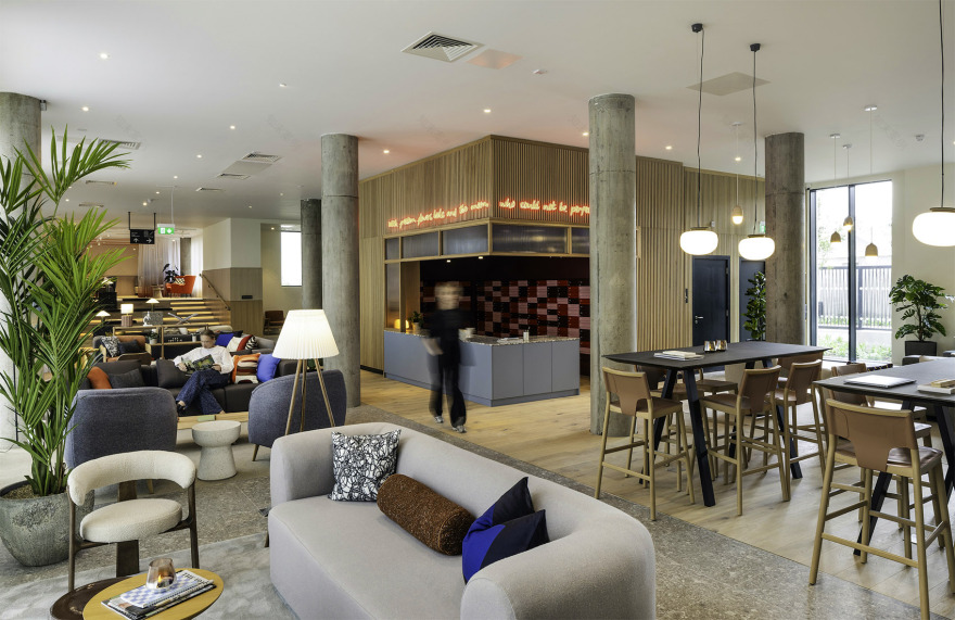 都柏林自由之家丨爱尔兰都柏林丨Concrete Amsterdam-18