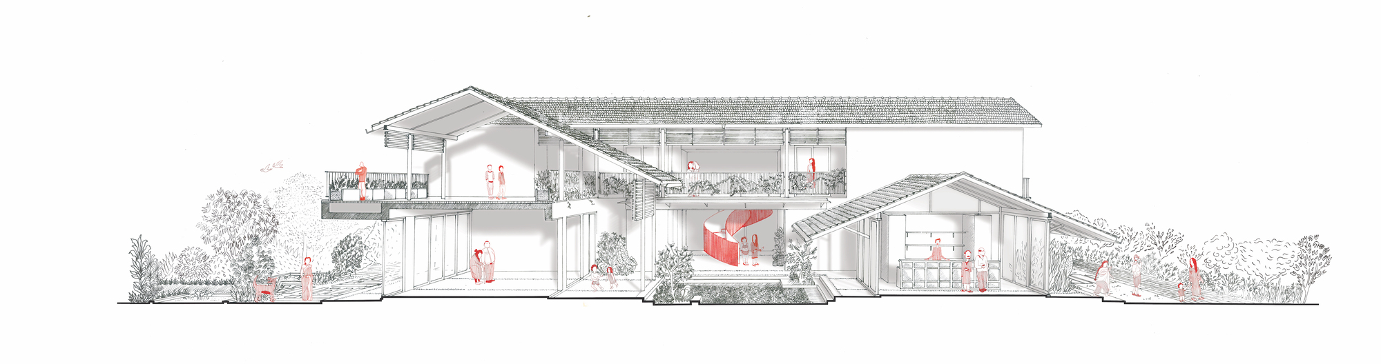 Courts House 俱乐部丨印度丨STUDIO MOTLEY-43