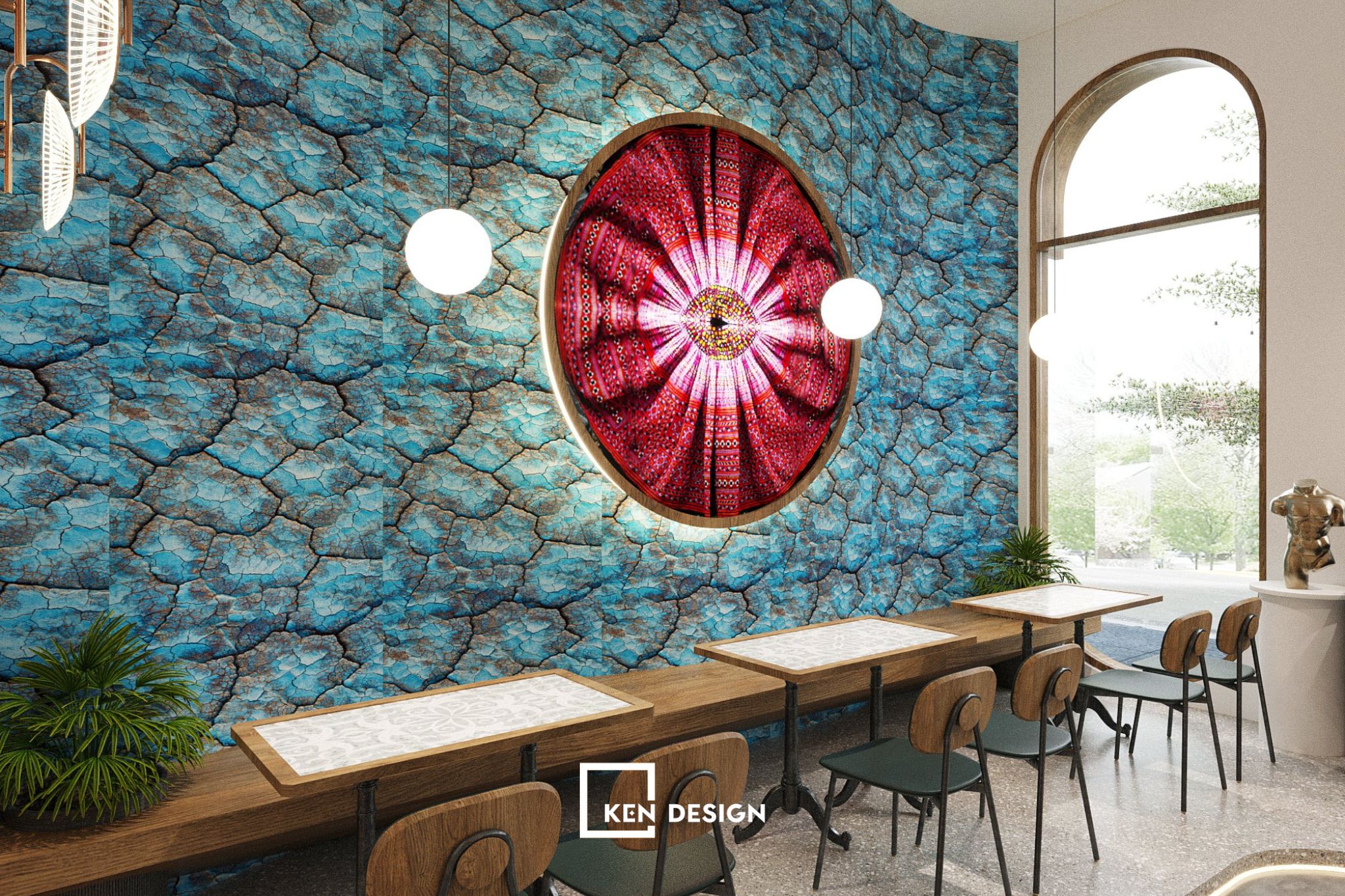 Moong Tea奶茶店设计项目丨越南河内丨KenDesign-25