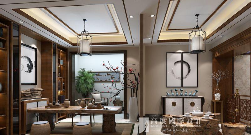 杭州别墅设计——西溪君庐别墅欧式风格装修设计-3