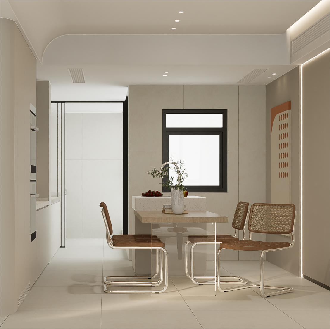 120平四改三改善住房设计-4