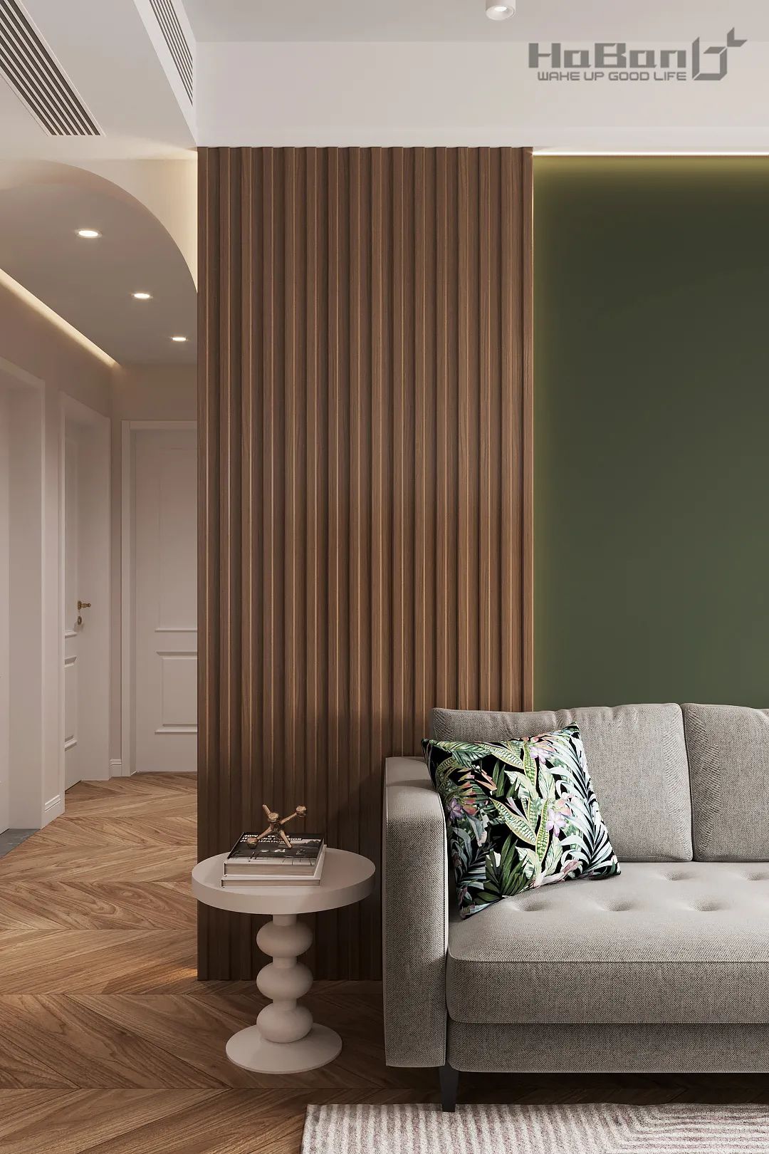 北欧风相马大乘设计案例 | 色彩碰撞为空间注入生命力-6