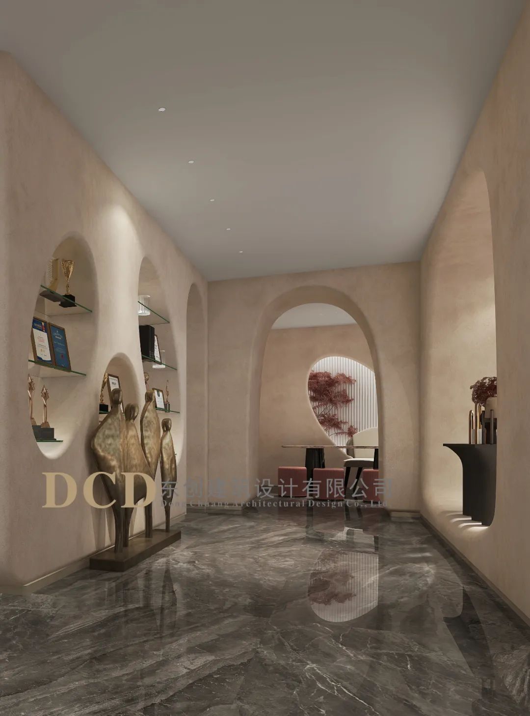 顺德涂料展厅 | 云朵上的女孩,梦幻空间-48