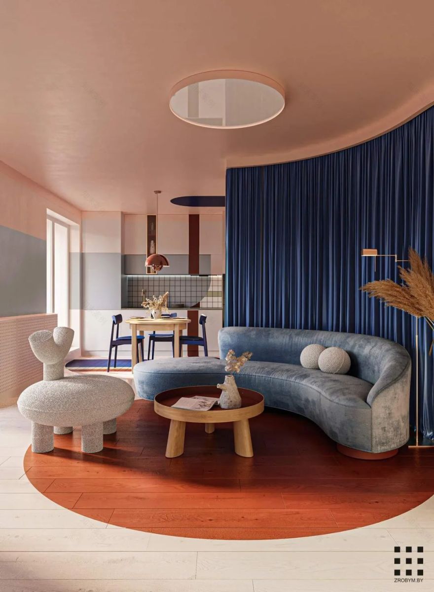 70㎡现代风公寓-11