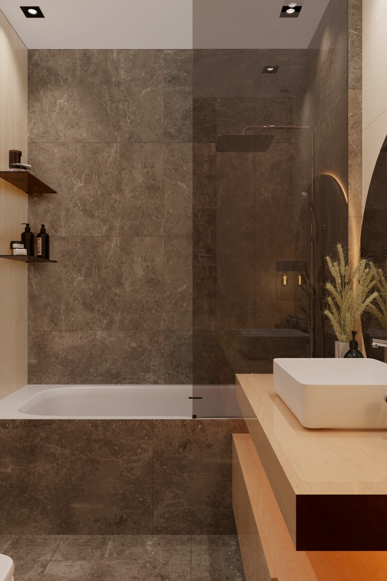 现代都市 160㎡优雅生活空间-7