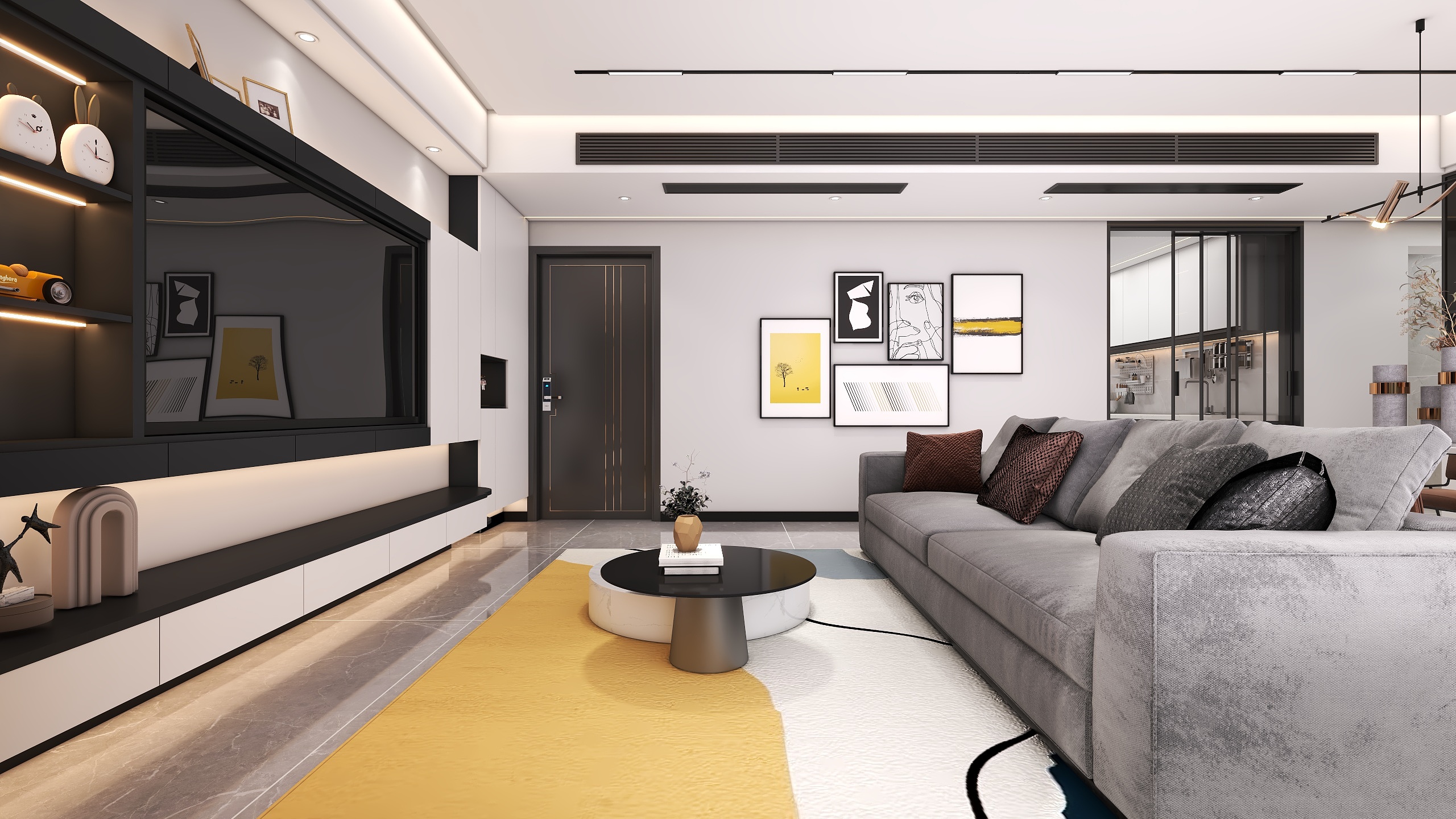 四川成都华府悦璟（114平方现代简约三居室）-16