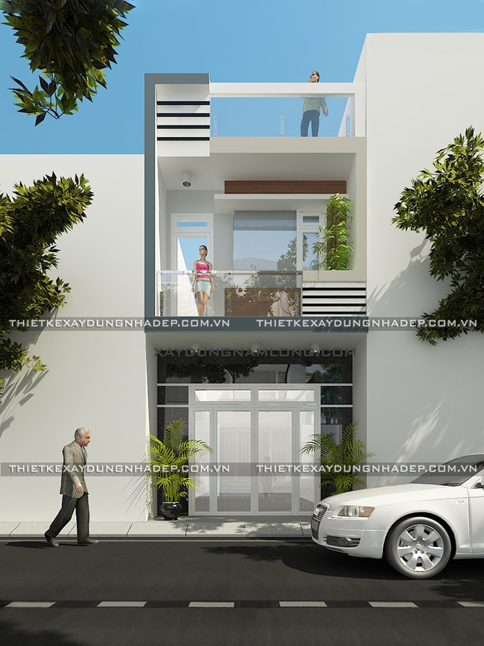 mau nha ong 2 tang don gian-0