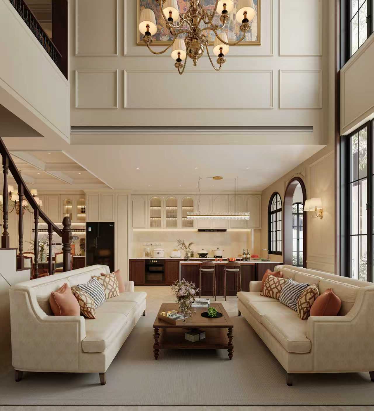 美式效果图案例-8