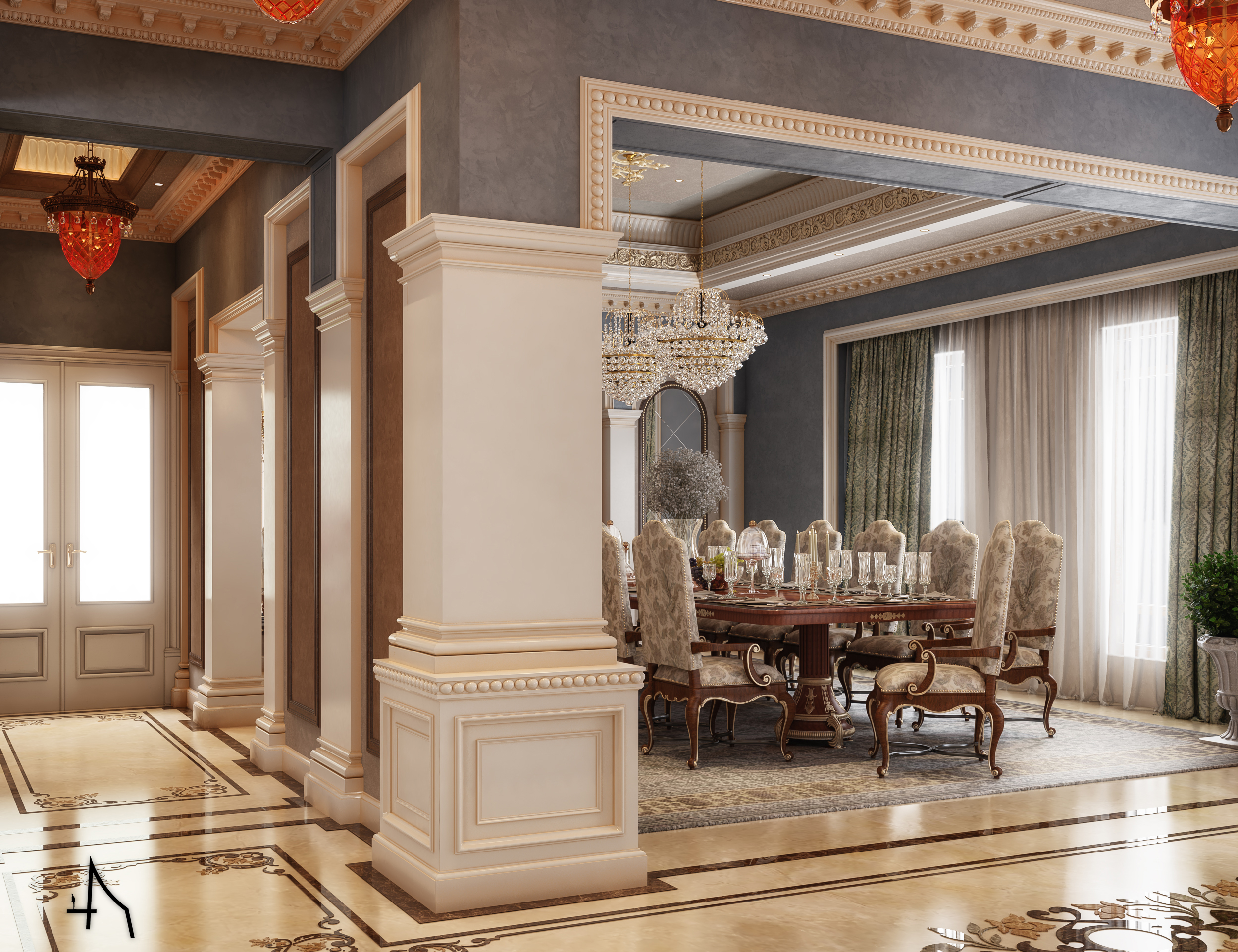 复古经典宫殿丨阿联酋阿布扎比-13