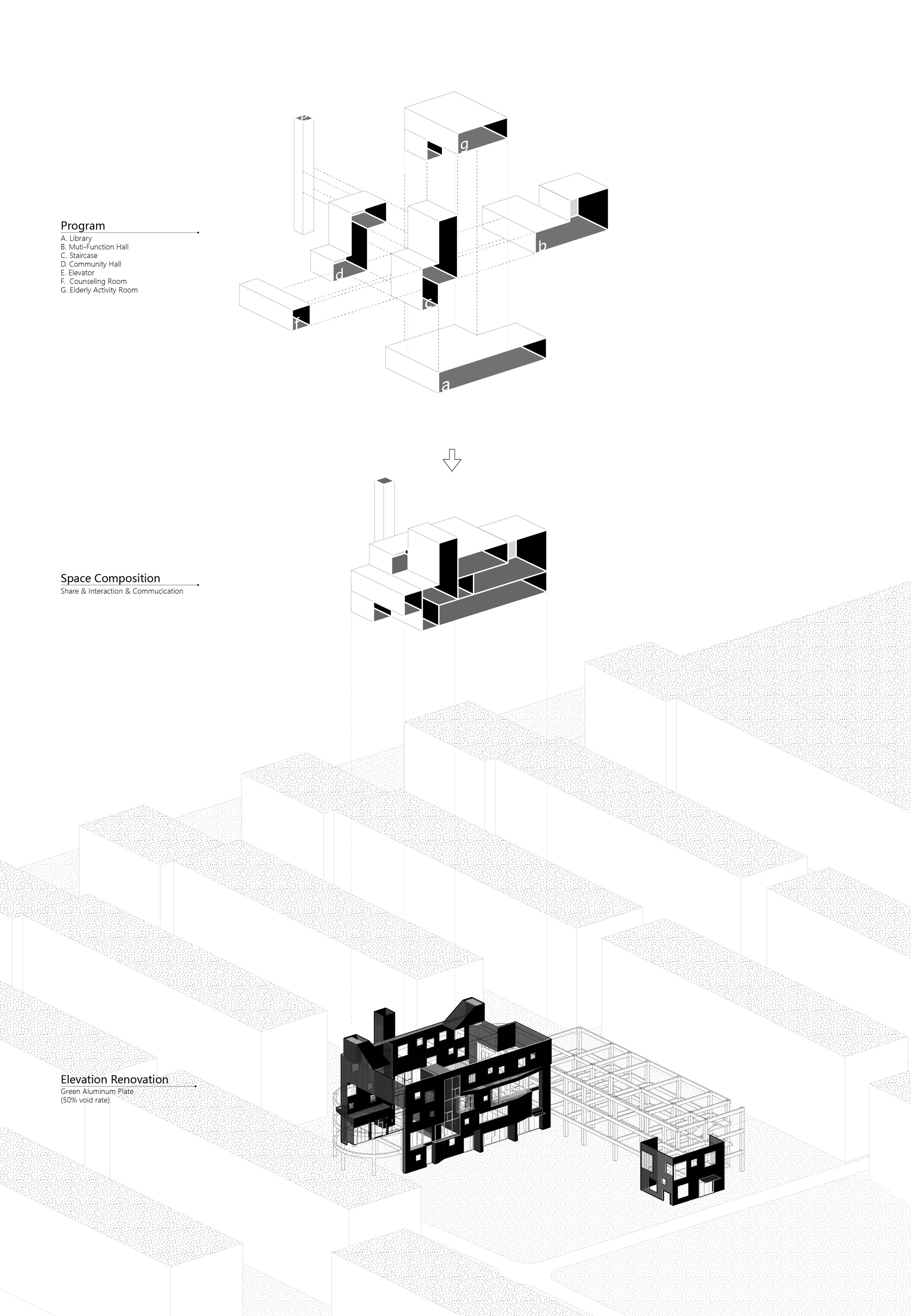 清花园代际社区中心改造丨中国鹤壁丨ATELIER XI-28