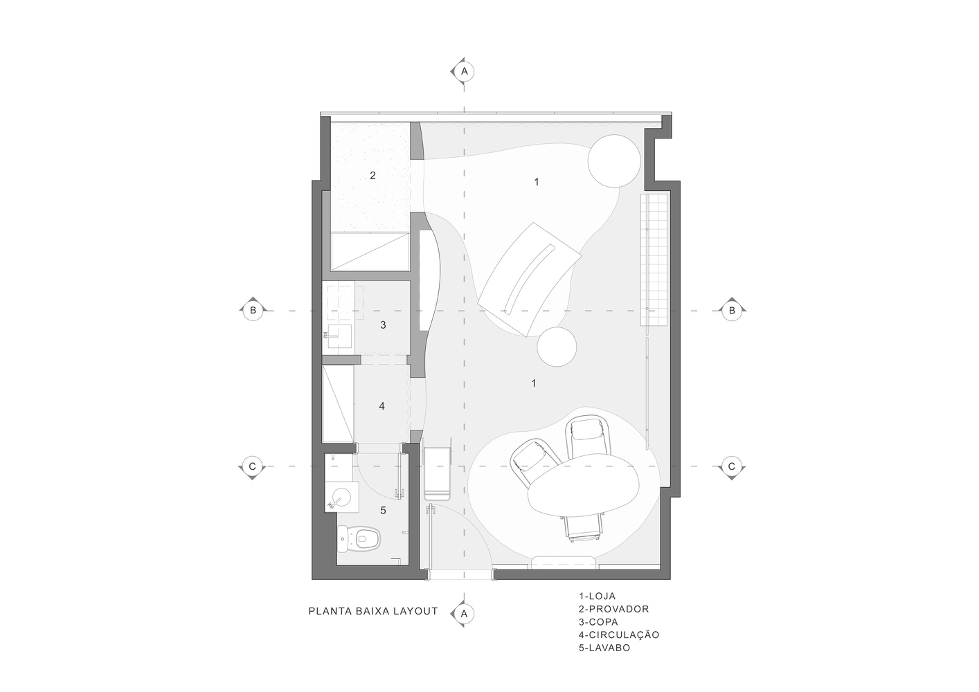 巴西伦敦丽娜时尚工作室丨APB Oficina de Projetos-14