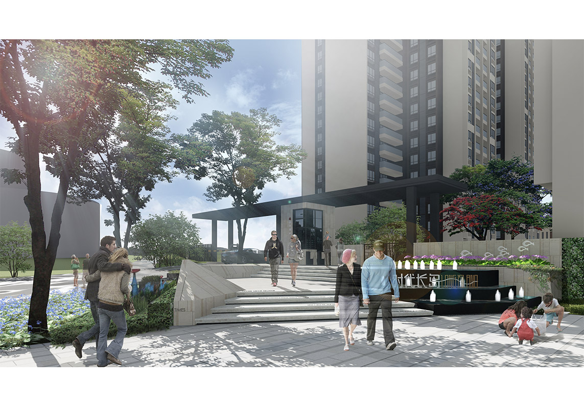 广州南沙时代长岛现代简约景观设计-15