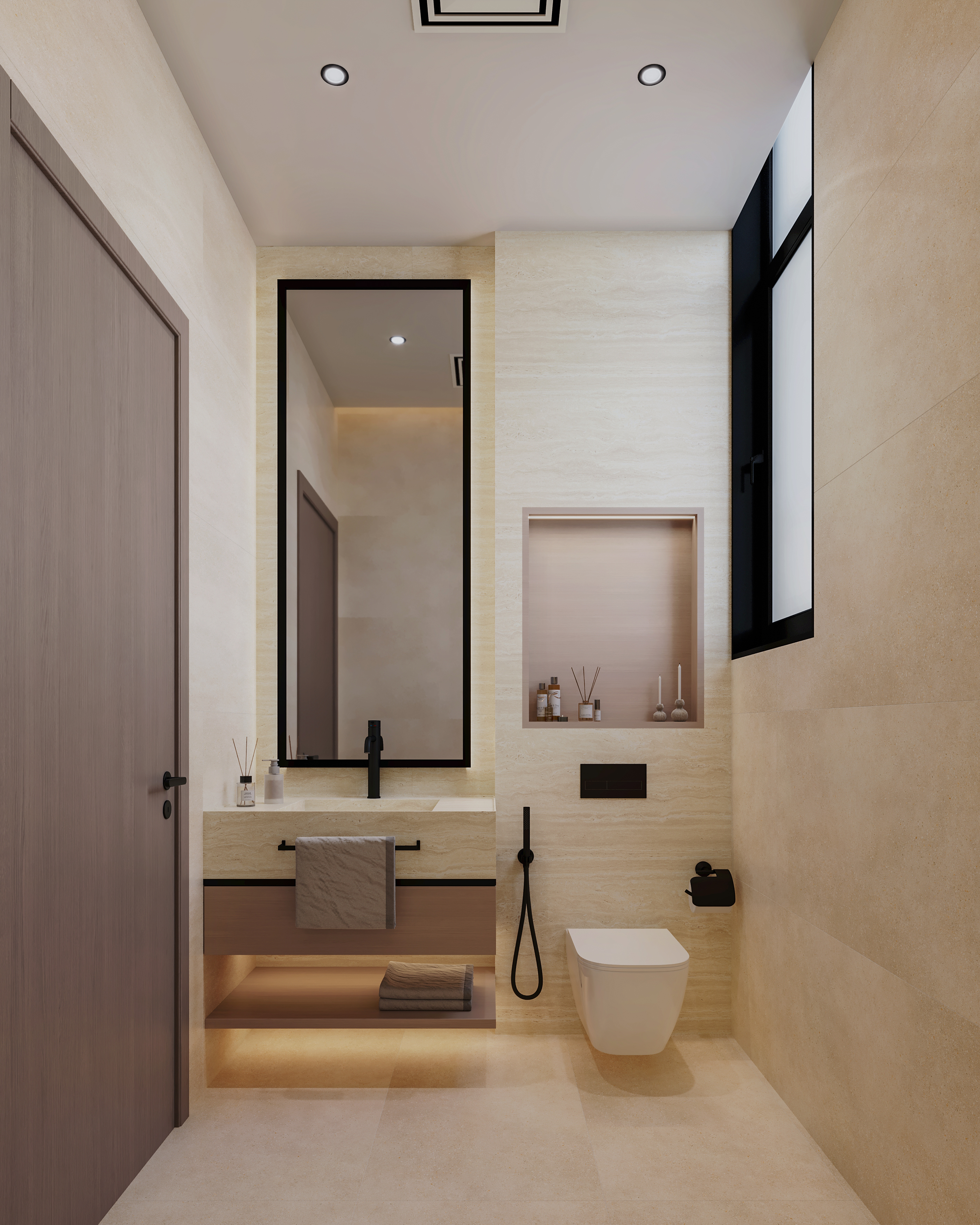 Minimalism Entrance & Living & Dining-20