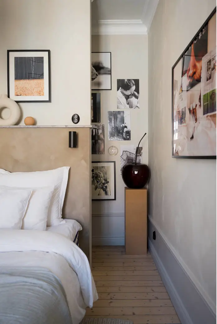 瑞典 19 世纪公寓设计翻新，展现温馨绿色调-12