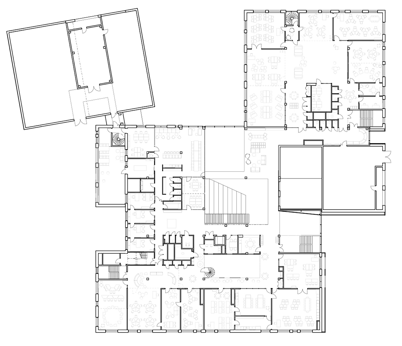 Hankasalmi 学校中心丨芬兰丨Parviainen Architects-41