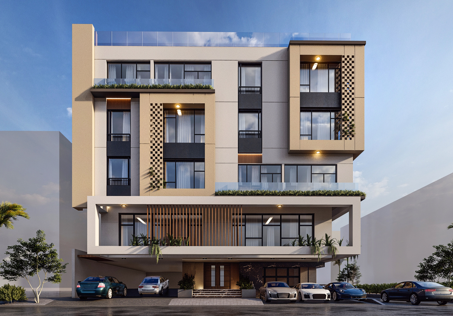 多层建筑丨沙特阿拉伯吉达丨vision design and construction-4