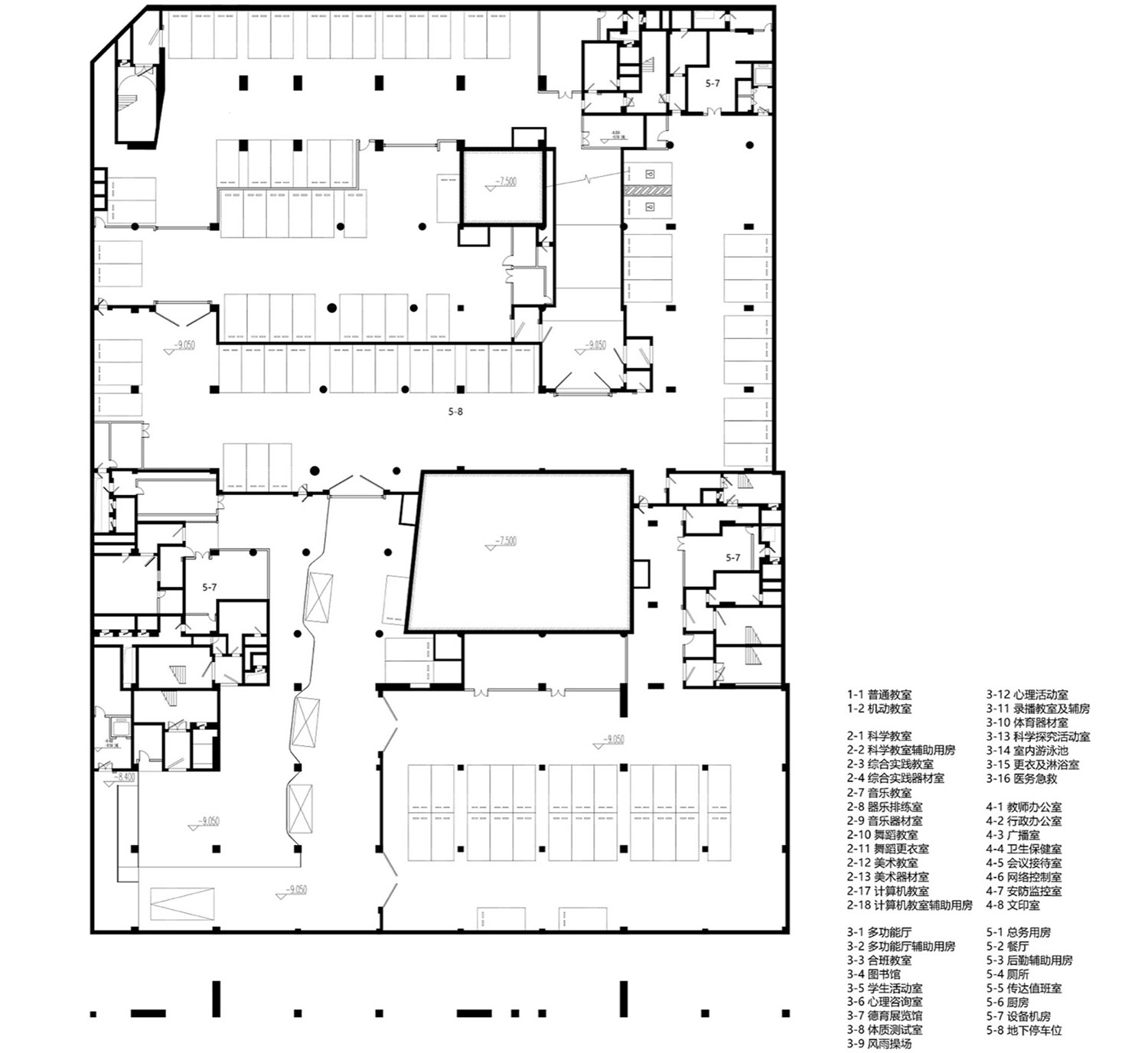 深圳福田绿洲小学丨中国深圳丨悉地国际东西影工作室-122