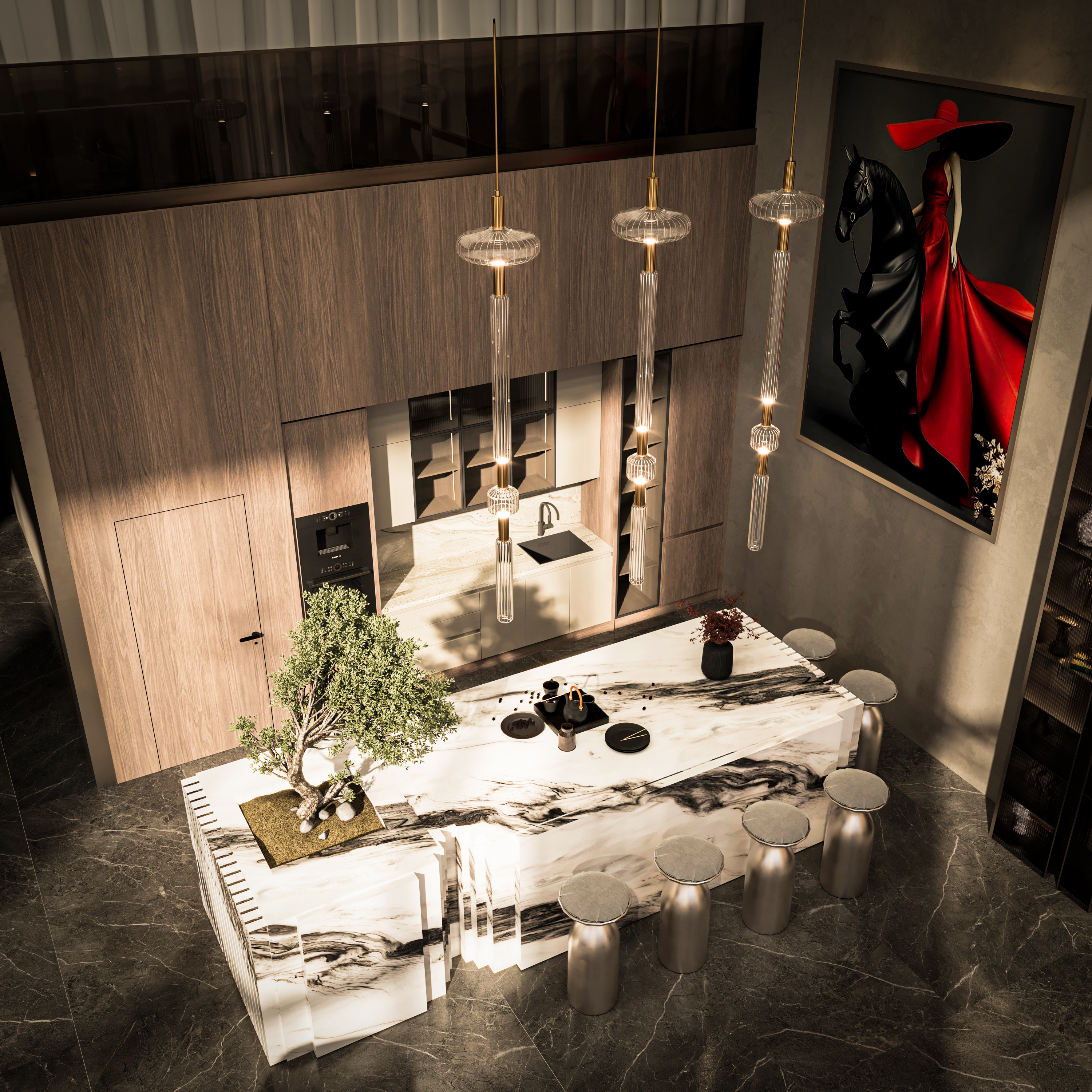 Home Reception-Villa- Dubai-4