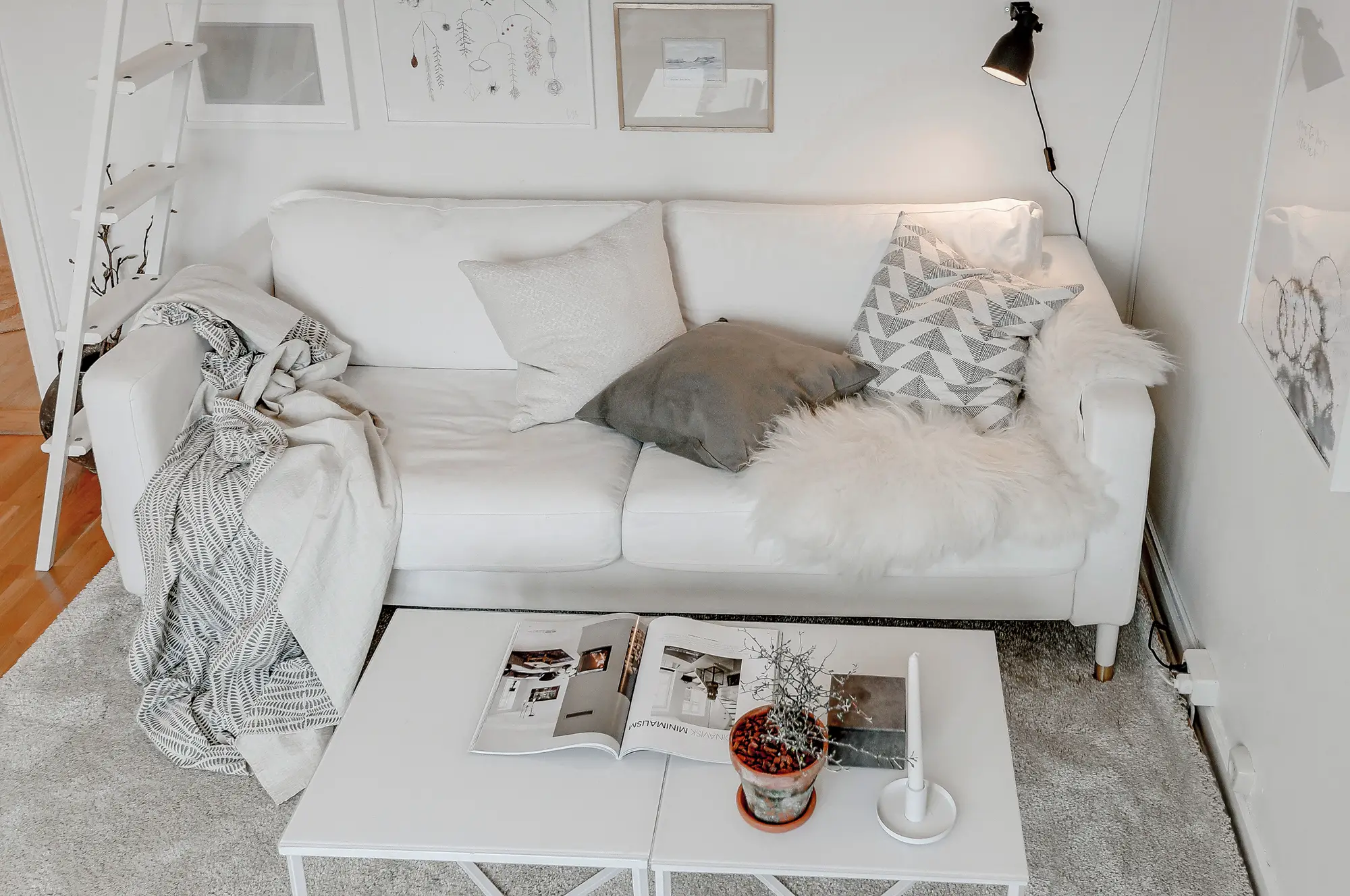 白色魅力 | 30m²小空间的无限可能-10