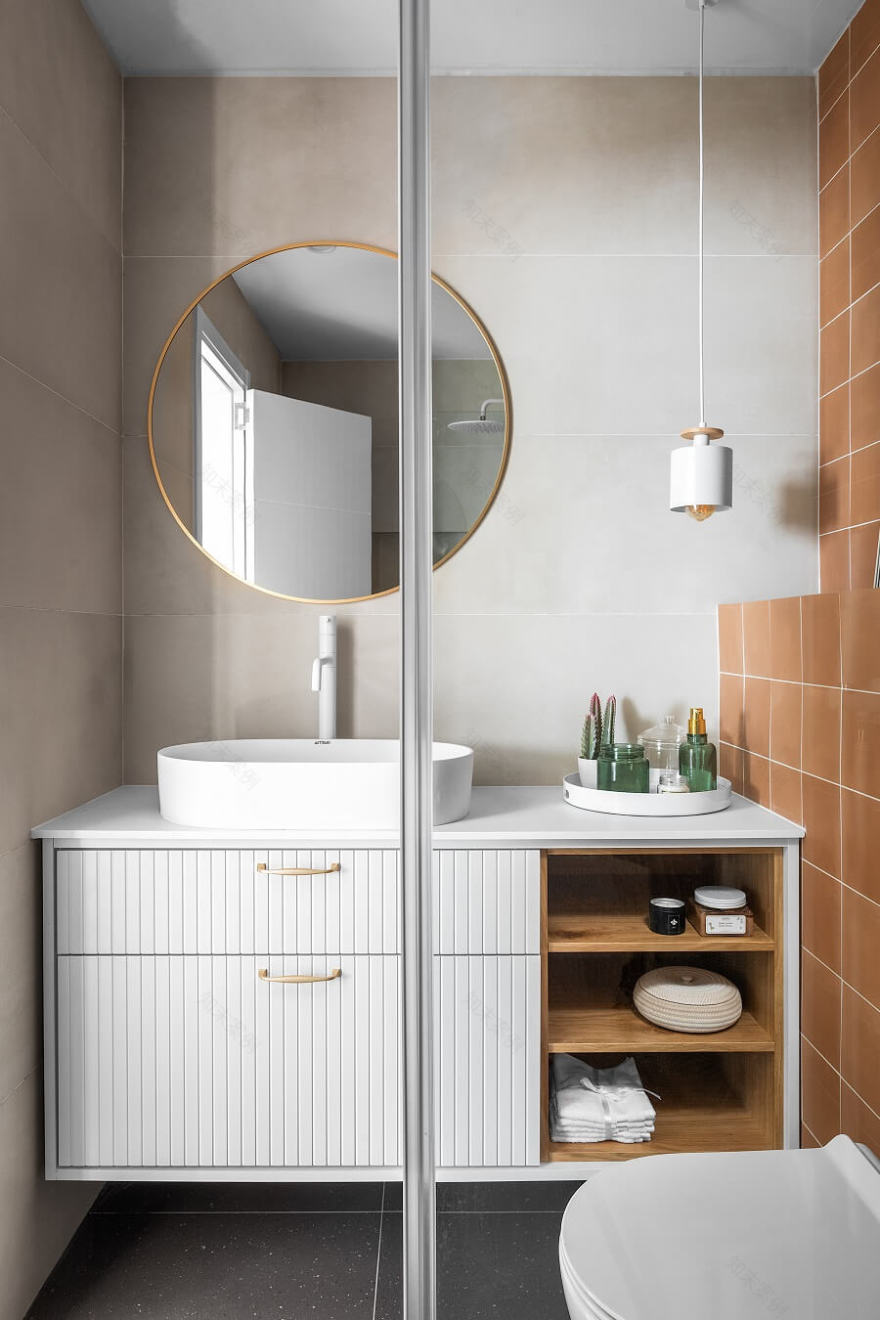 איריס סוכר | עיצוב פנים דירת קבלן 5 חדרים ביבנה - PICKINTERI-27