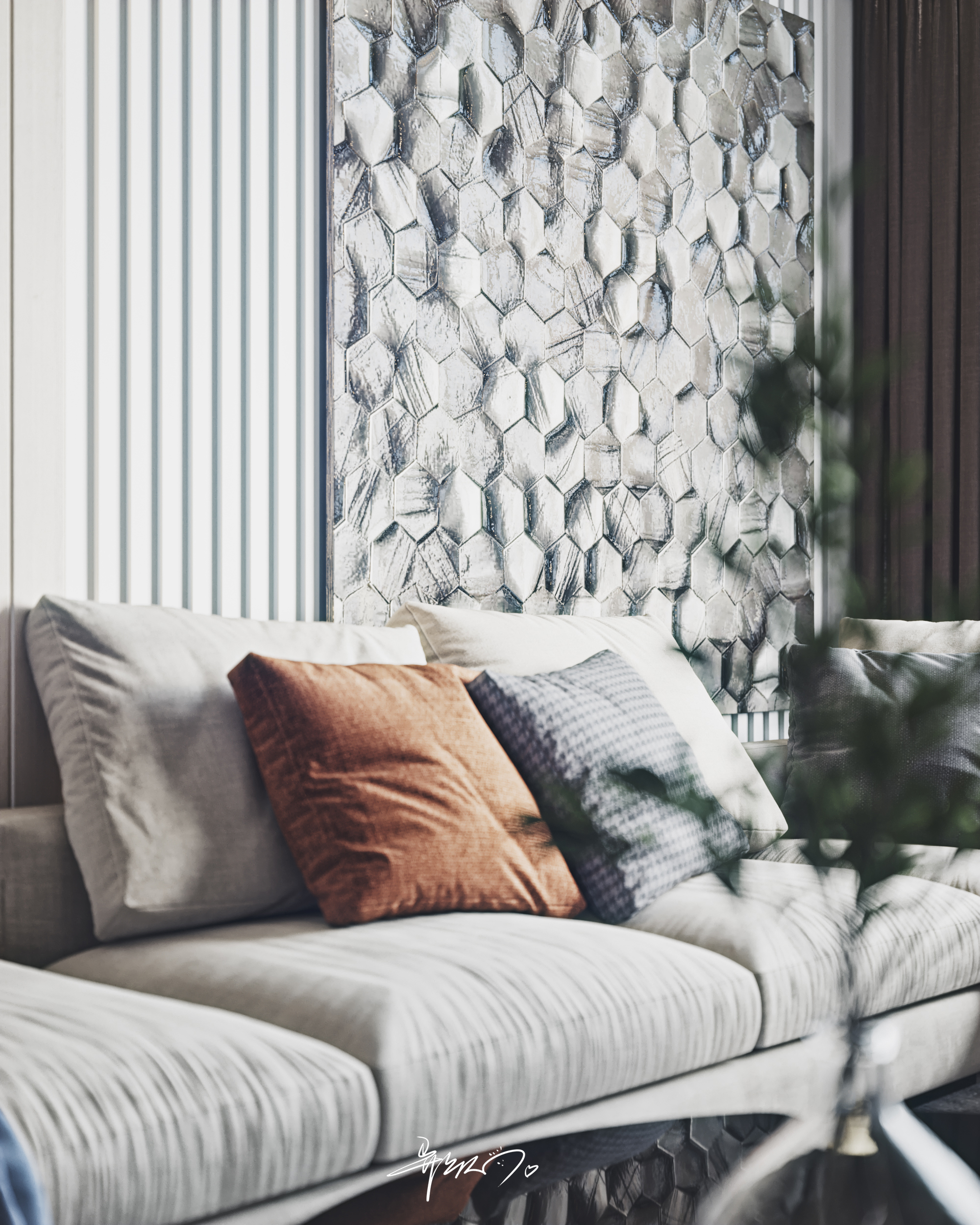 现代客厅设计，展现简约生活美学-4