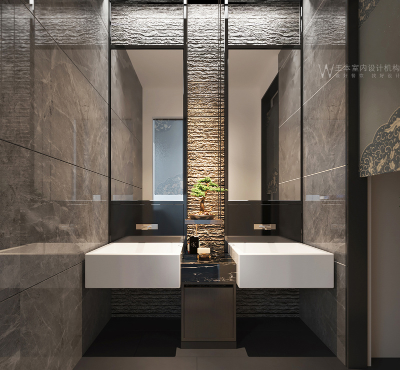 延庆璐香元中餐厅装修设计丨中国北京丨万中设计王本餐饮空间设计机构-23