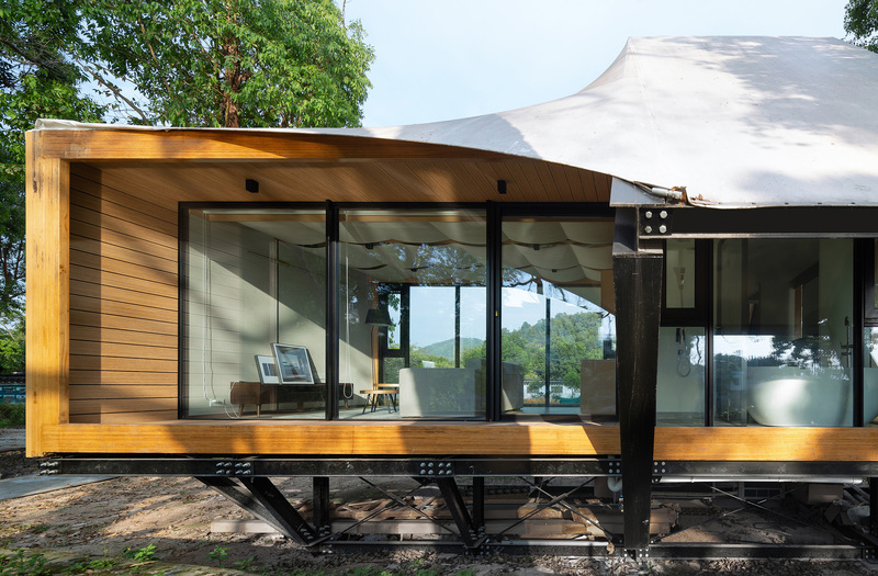 沉浸自然的全榫卯预制装配建筑-10