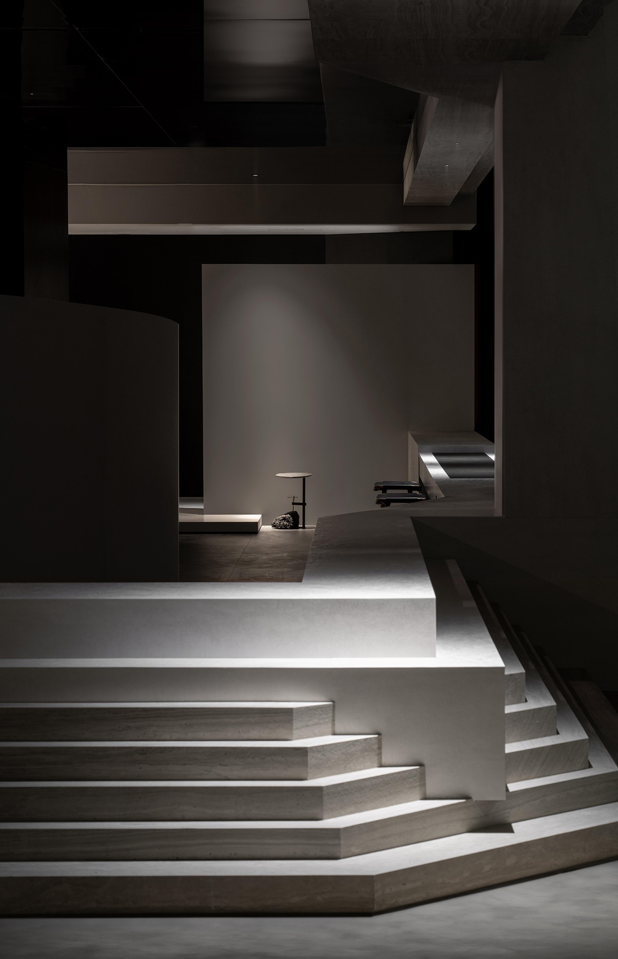 德赛斯岩板展厅丨中国济南丨半舍设计-15