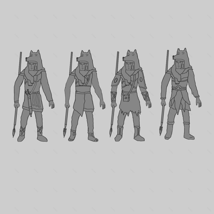 2D游戏角色设计 罗马将军-9