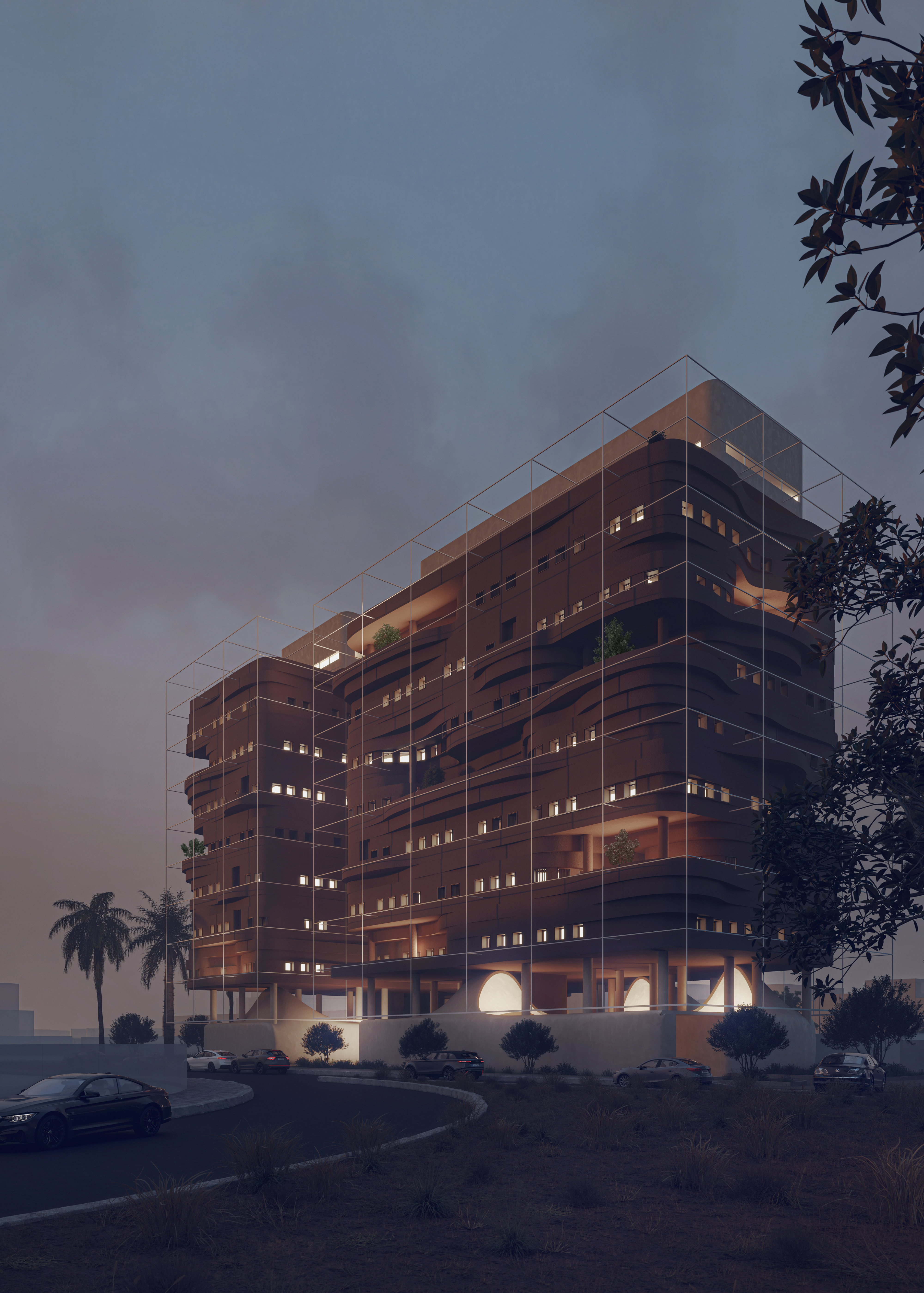 Ferdowsi 住宅综合体丨Disc Architects Studio-14