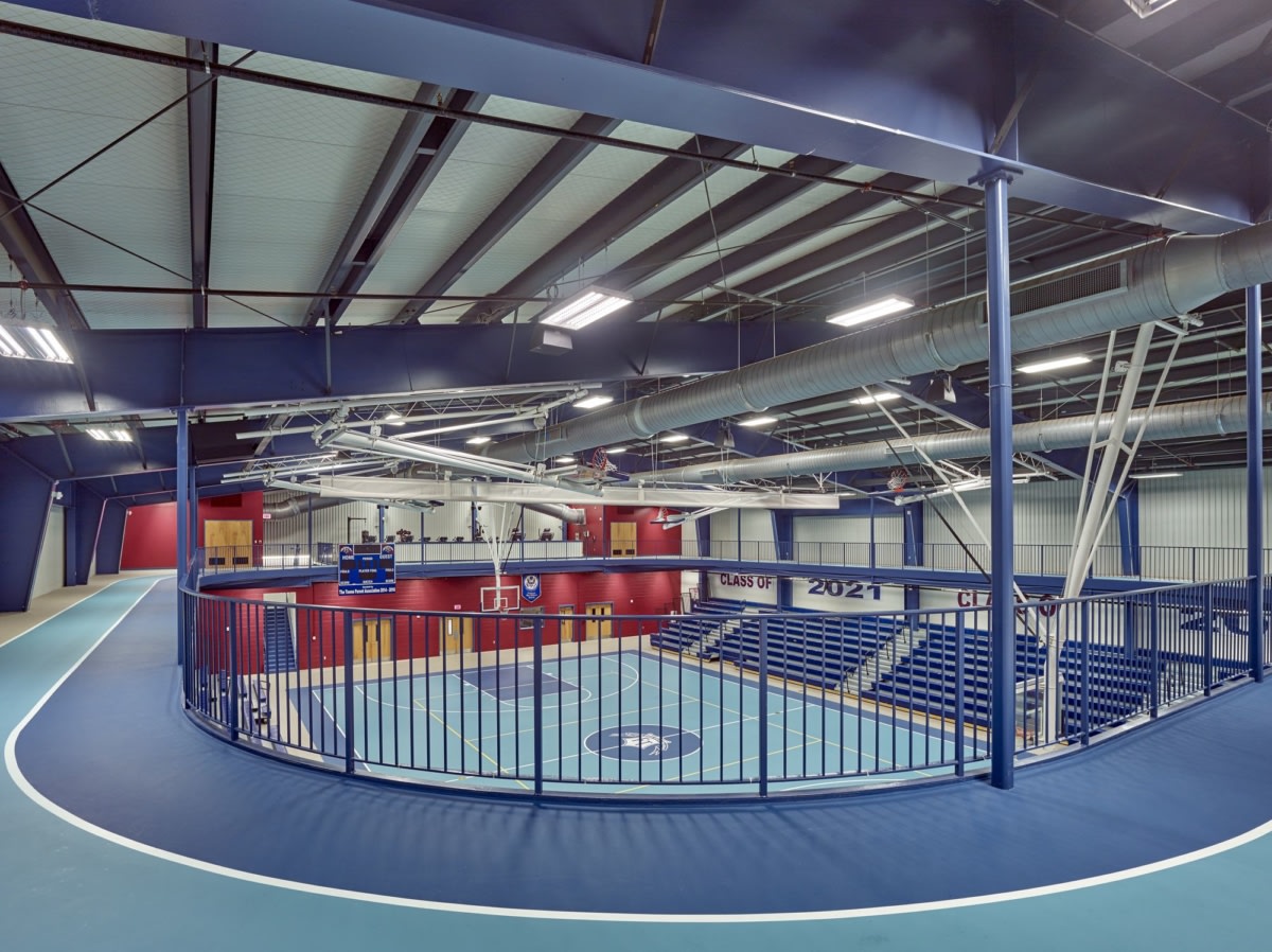 费城 Franklin Towne Charter High School 现代化改造,历史建筑焕发新活力-17