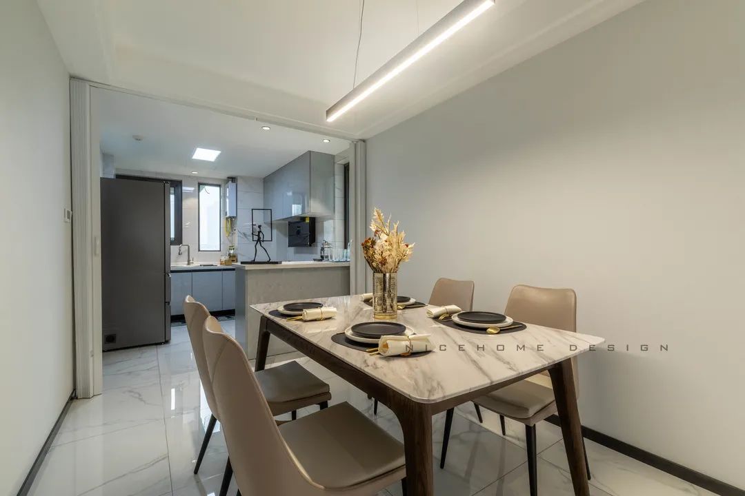 《江南学府》139㎡现代简约五居室丨浙江南鸿装饰-27