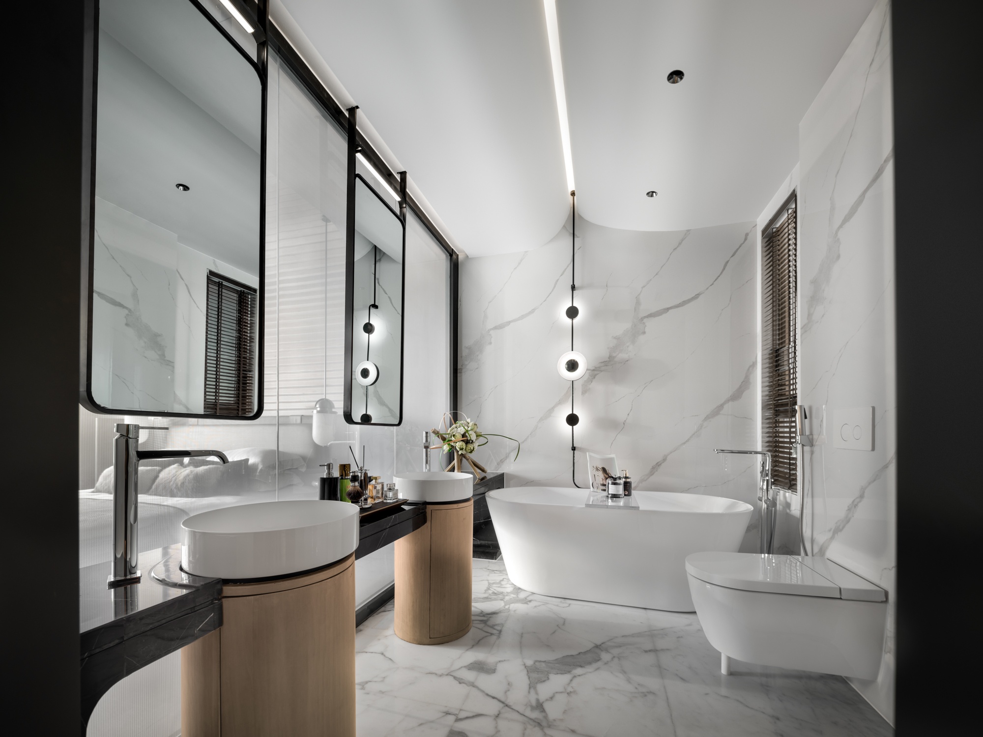 梵镜建筑空间摄影 | 华侨城万科·世纪水岸湖山-24