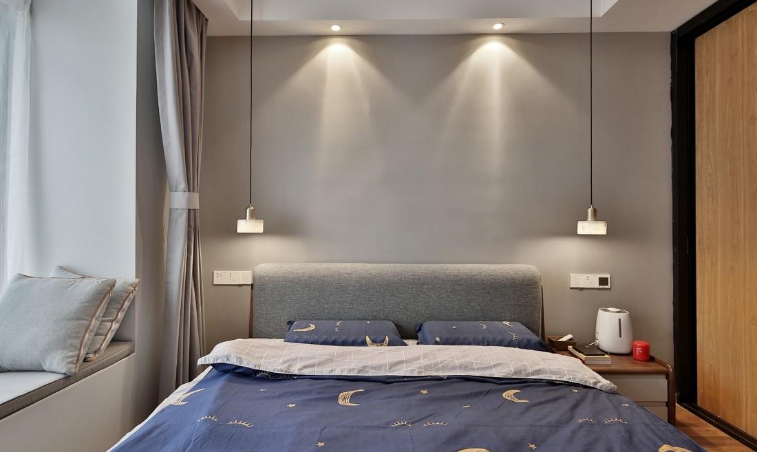 绿地国博城博睿主卧设计-17