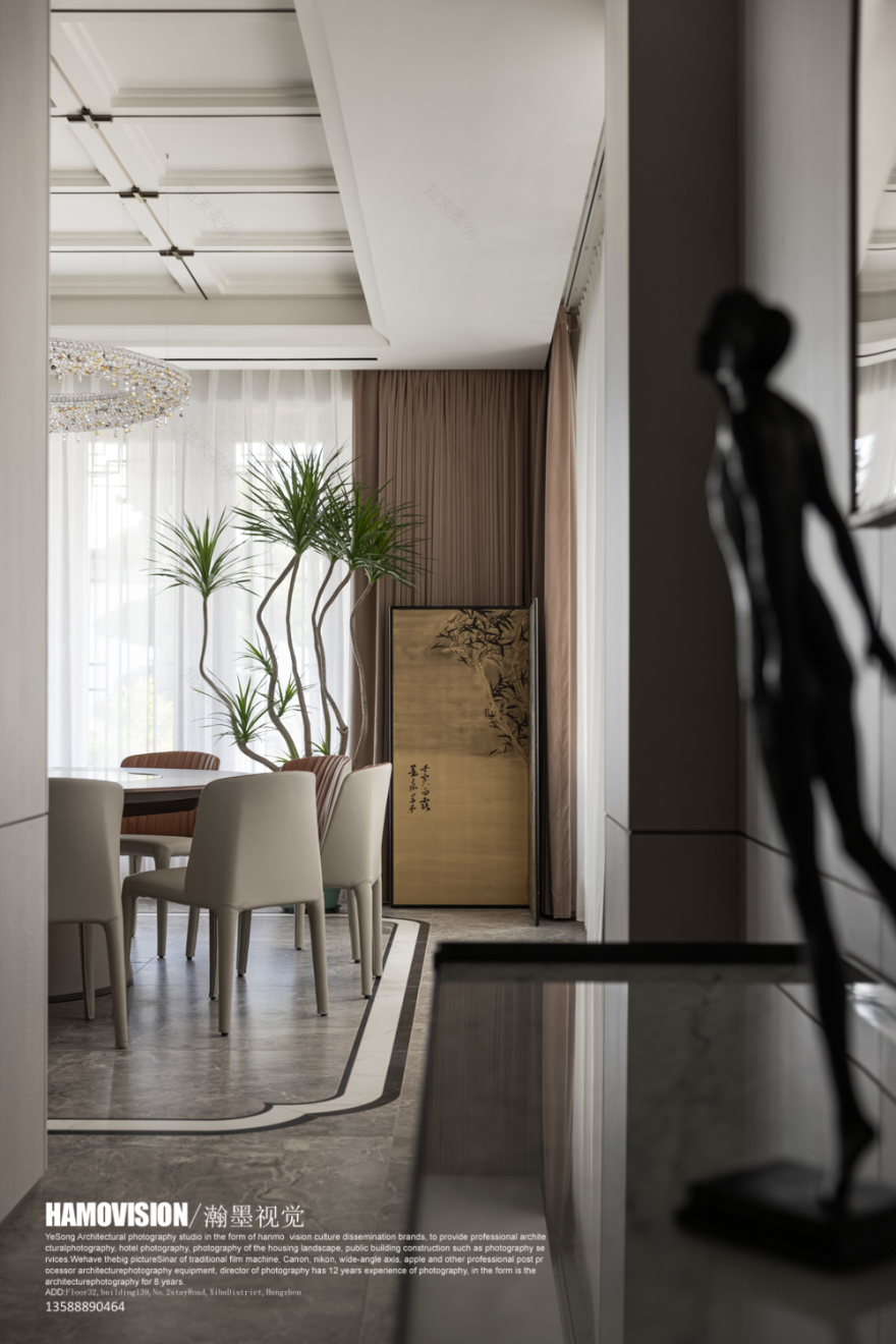 隐奢之居 · 1280㎡独栋别墅设计丨中国丨上海昊邸室内设计事务所-36