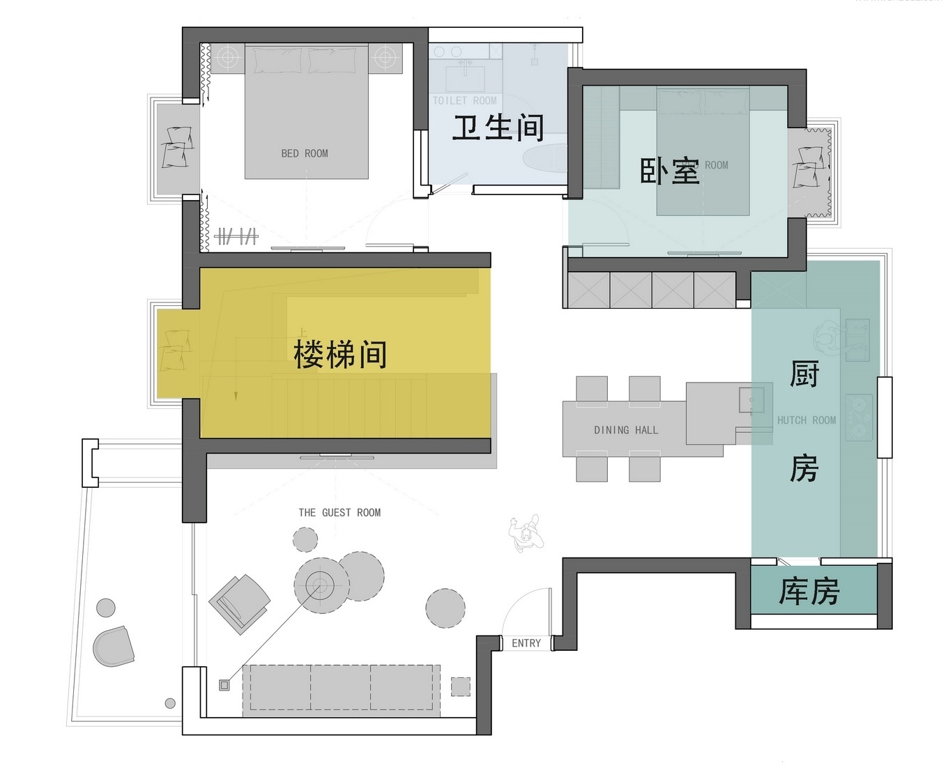 FF空间设计--砸掉120万楼板，造出玻璃栈道-41