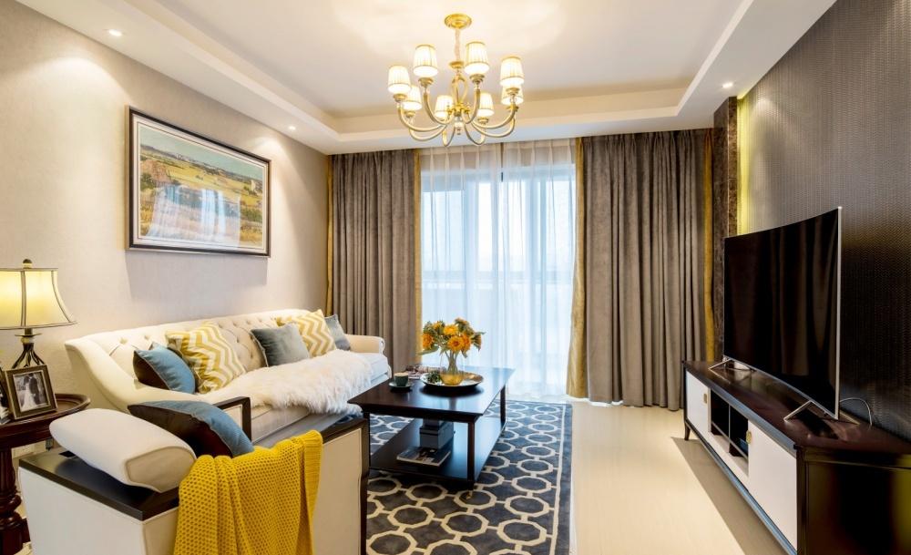 现代轻奢暖黄家居,温馨舒适的空间艺术-0