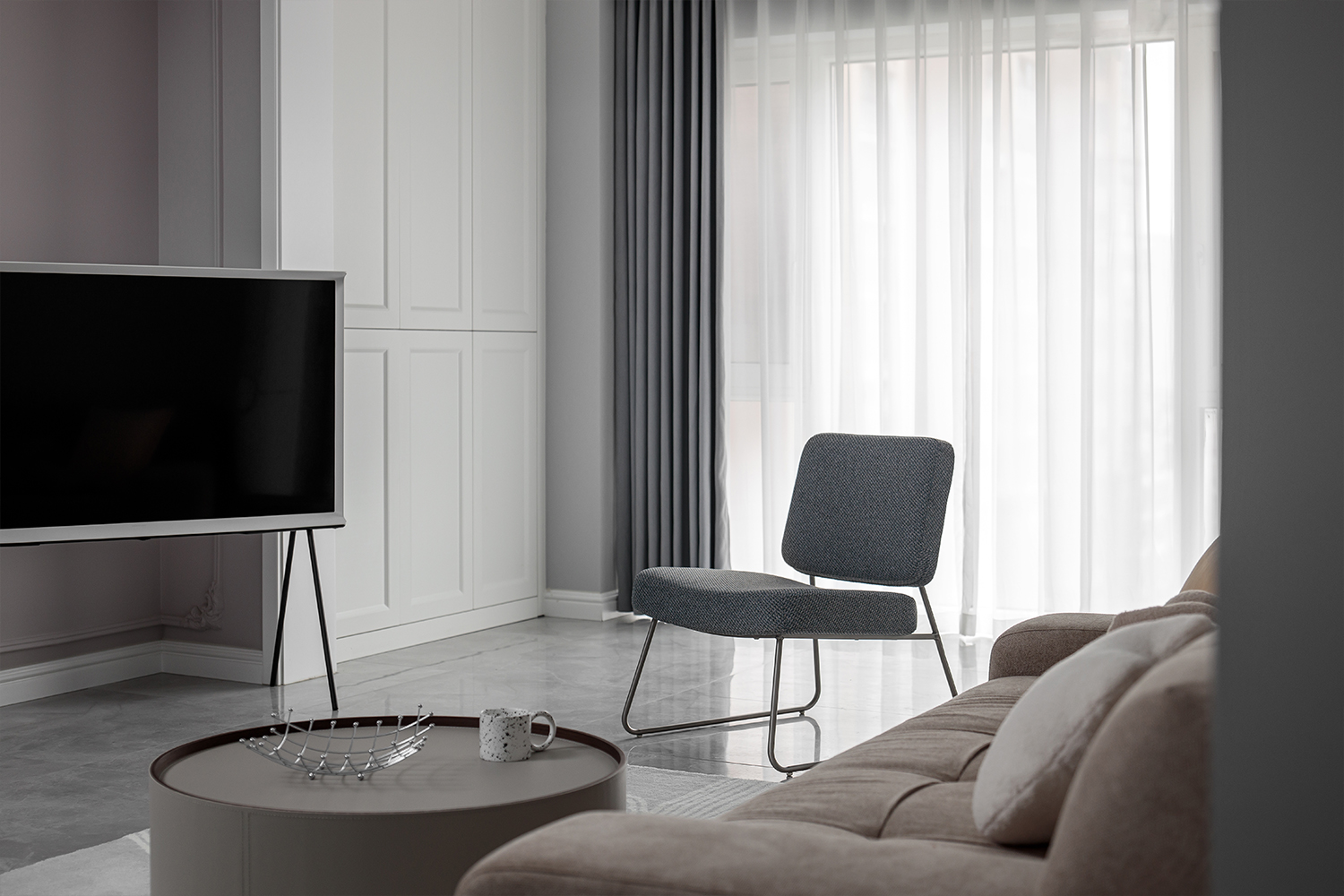 浪漫法式公寓设计丨喜屋设计-23