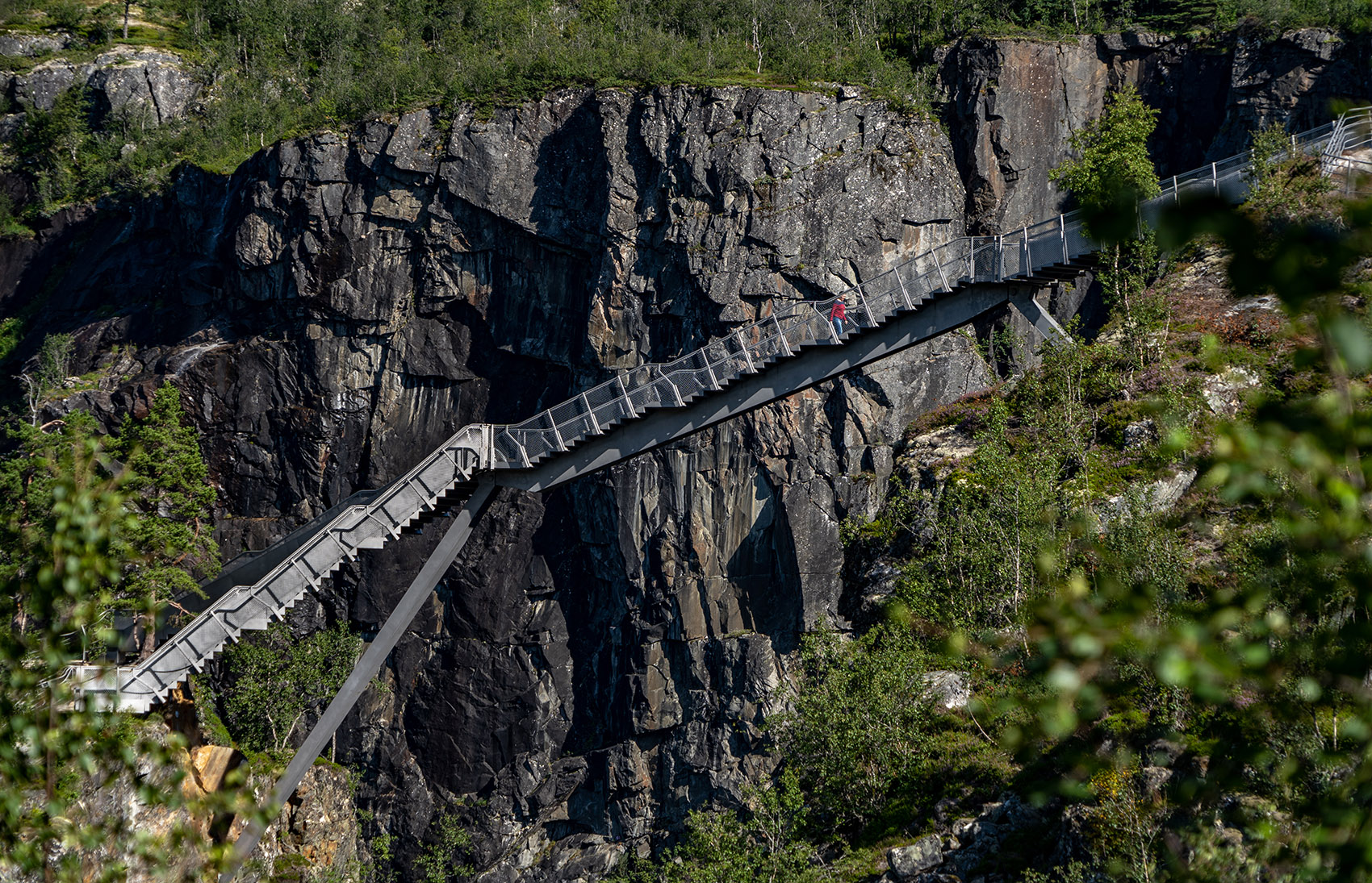 Vøringsfossen步行桥，挪威 / Carl-Viggo Hølmebakk-51