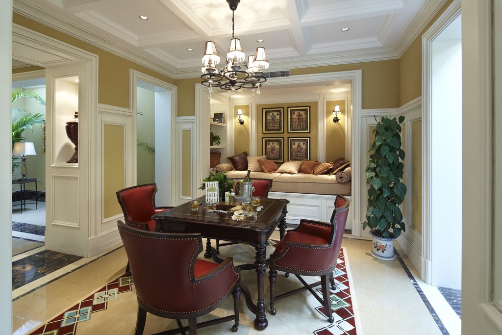 欧式 浙江戴昆绿城白沙湾玫瑰园样板间（一）-6