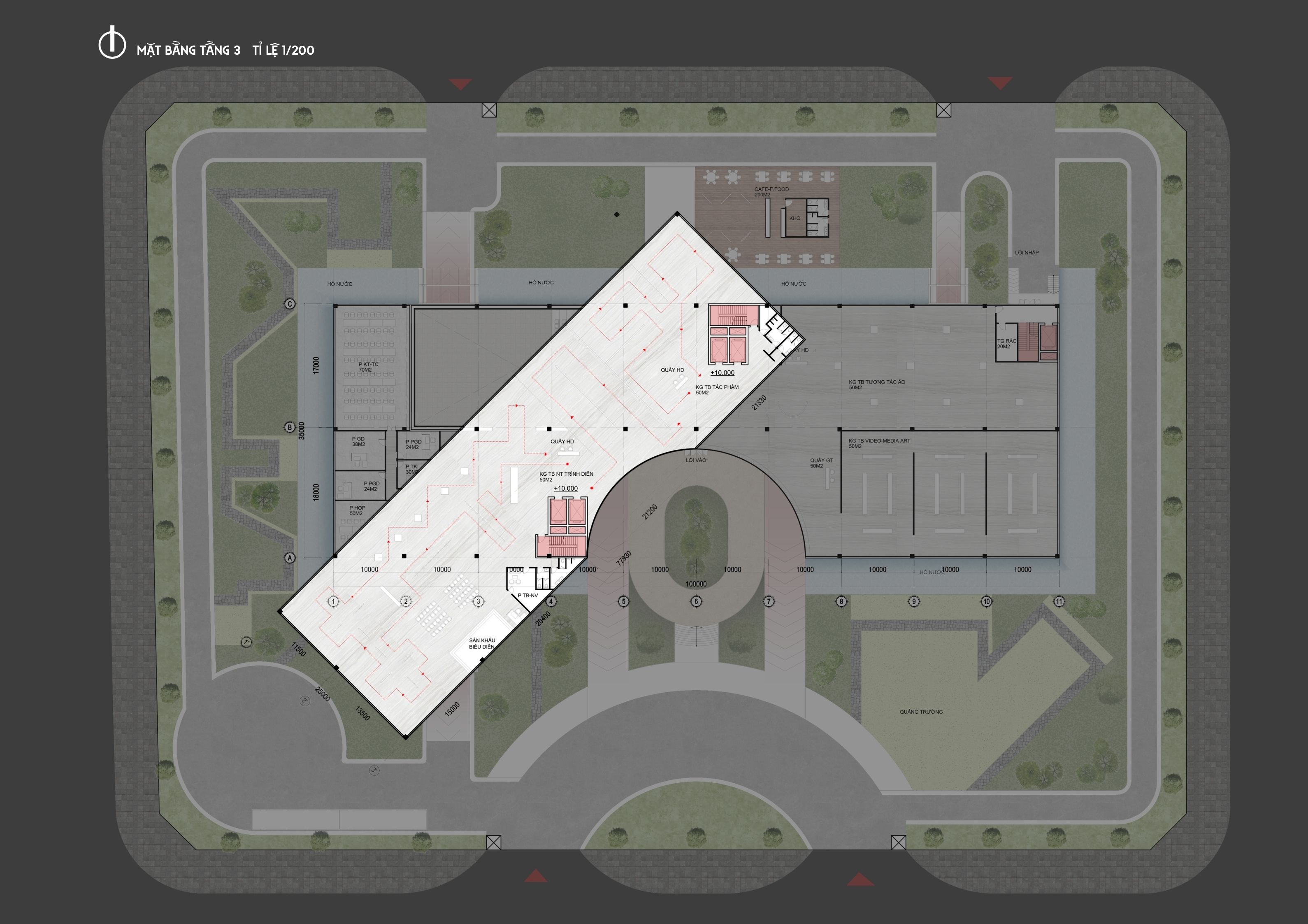 ĐỒ ÁN KIẾN TRÚC-BẢO TÀNG NGHỆ THUẬT ĐƯƠNG ĐẠI-5