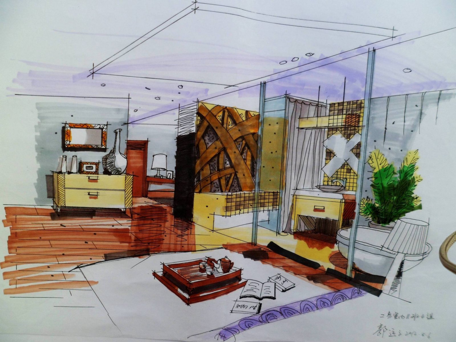 WYD+无影——几年前在特训营的手绘上色空间-7