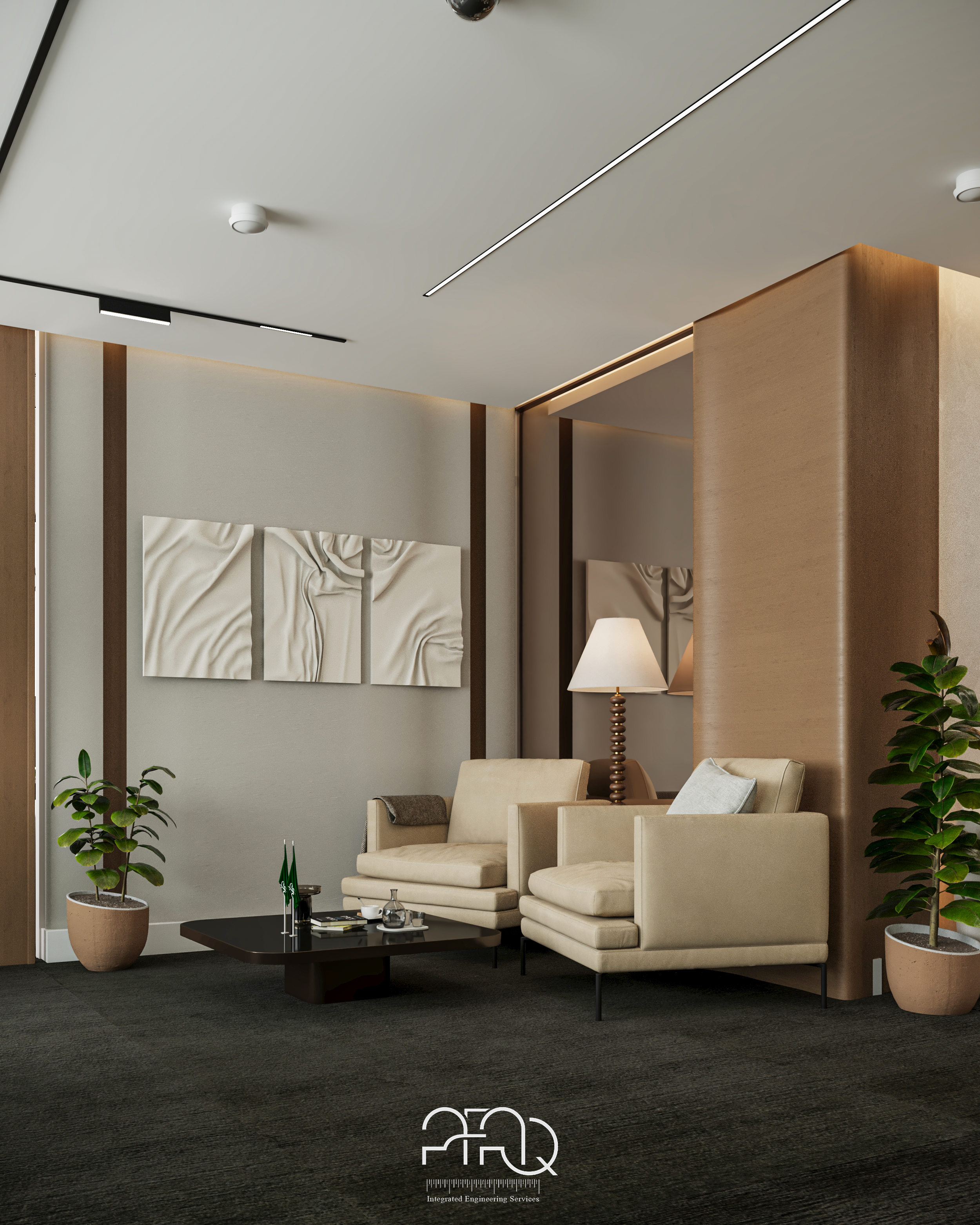 沙特阿拉伯公司室内设计  现代办公室设计-6