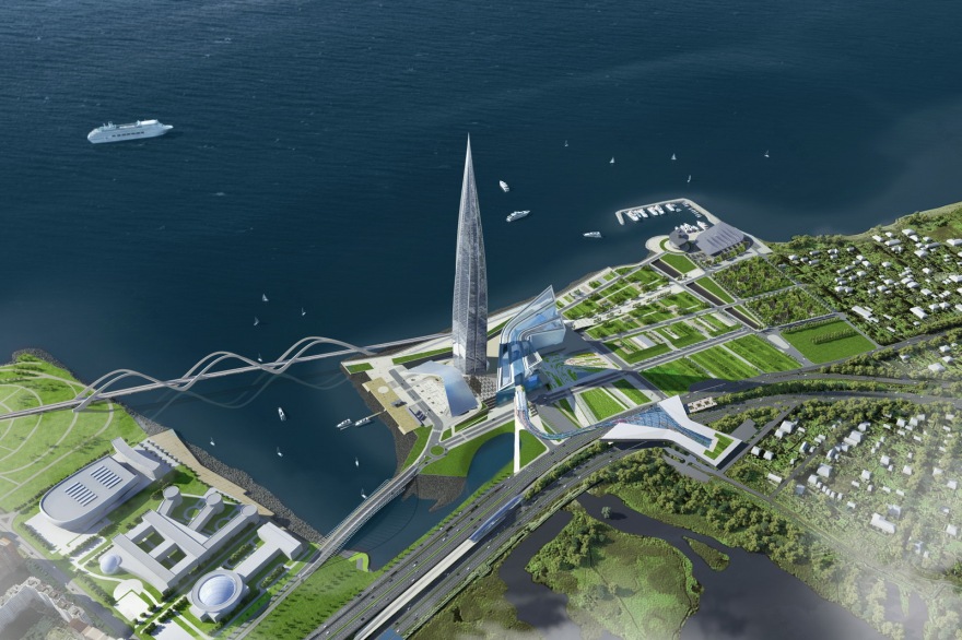 圣彼得堡“拉克塔流”交通枢纽·室内设计的新篇章-15