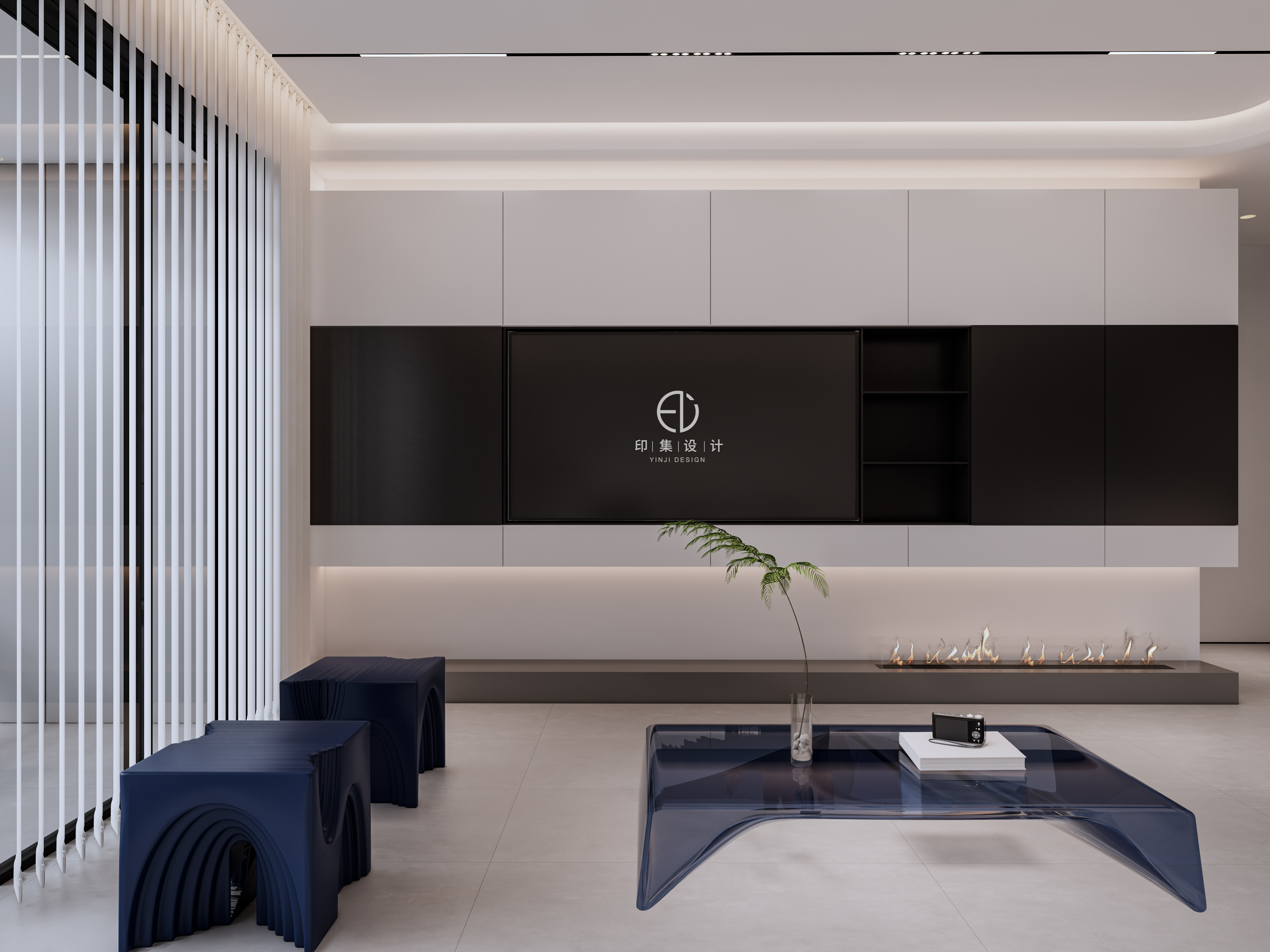 160㎡ 极简黑白灰，凡而不俗，构筑自由-5