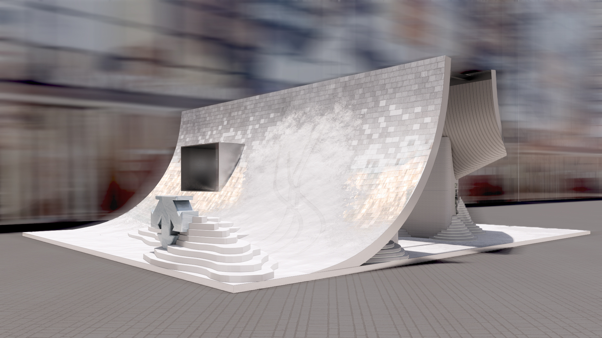 DESCENTE 快闪概念设计丨中国上海-11