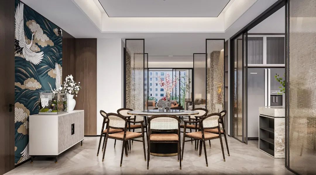 柳州中海·天钻 247m²大平层设计丨中国柳州丨CHY 陈鹤一室内设计研究院-26