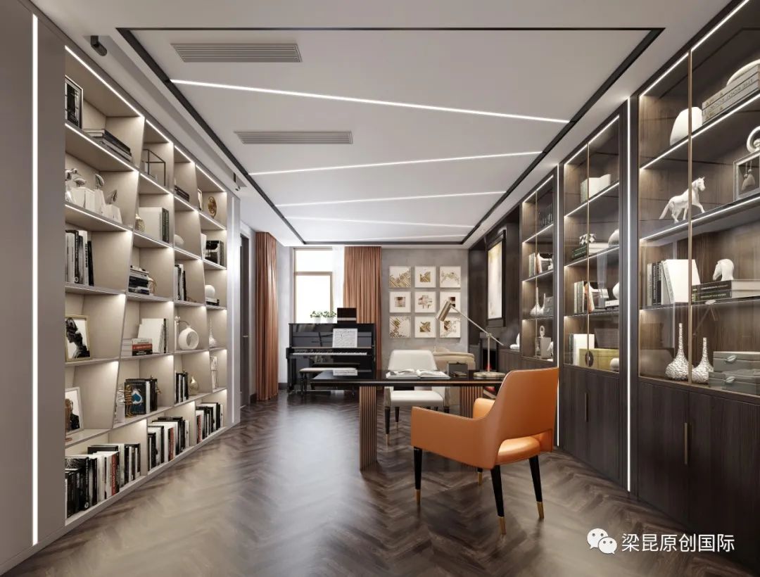 新外滩三代同堂的 272㎡美式轻奢之家-20